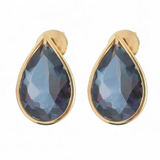 ARETES AMATISTA GOTA
