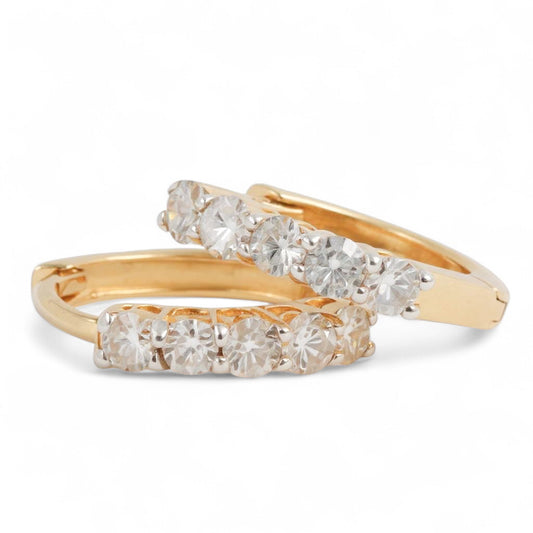ARRACADAS DIAMANTE