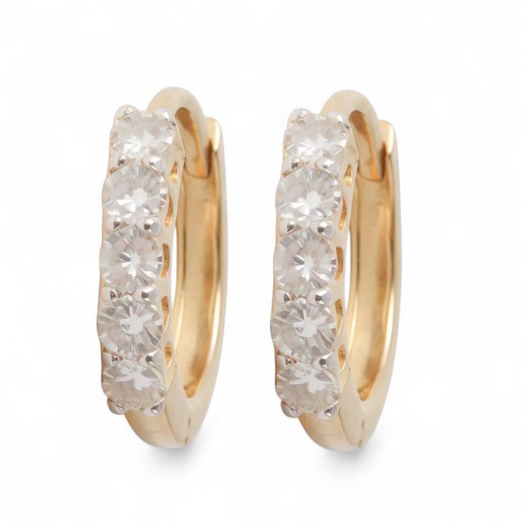 ARRACADAS DIAMANTE