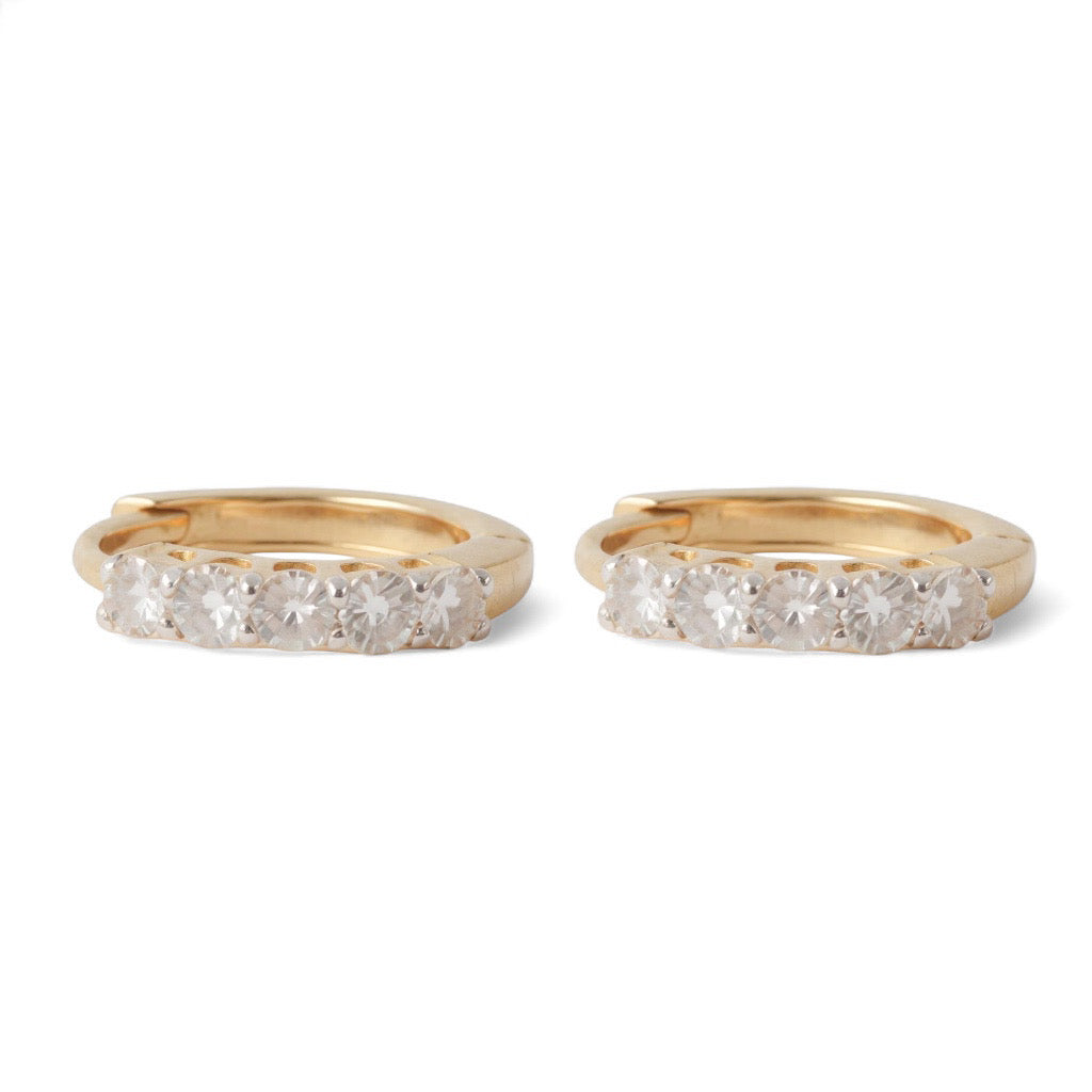 ARRACADAS DIAMANTE