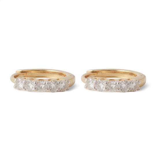 ARRACADAS DIAMANTE