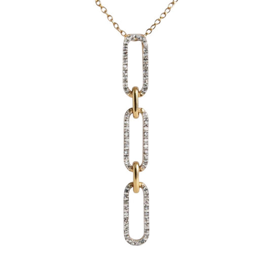 COLLAR LINKS DIAMANTES