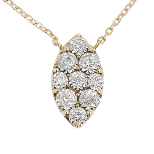 COLLAR MARQUIS DIAMANTES