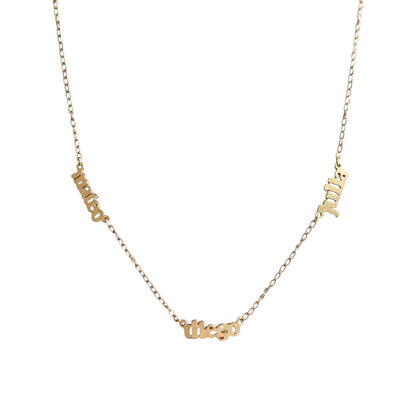 COLLARES 3 NOMBRES (SOBRE PEDIDO)