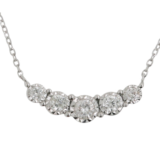 COLLAR CIRCULOS DIAMANTES
