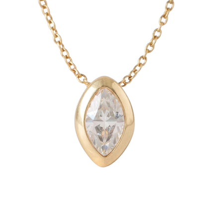 COLLAR SOLITARIO BISEL