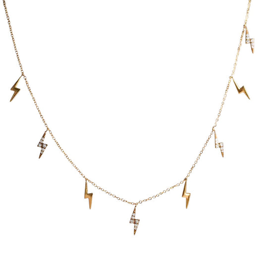 COLLAR RAYOS DIAMANTES