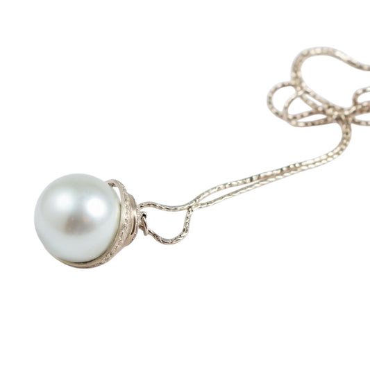 COLLAR PERLA Gris