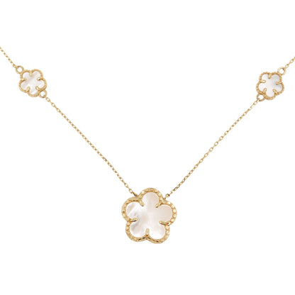 COLLAR FLOR MADRE PERLA