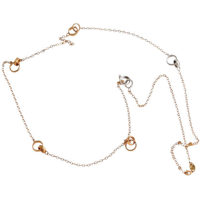 COLLAR LARGO CIRCULOS