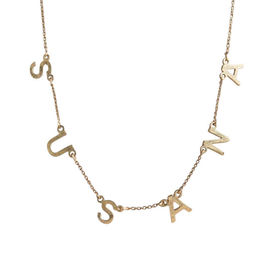 COLLAR INICIALES PERSONALIZADO