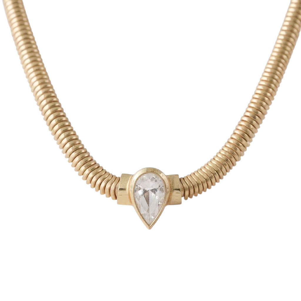 COLLAR SOLITARIO DIAMANTE
