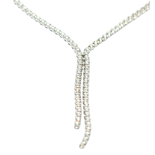 COLLAR CASCADA DIAMANTES