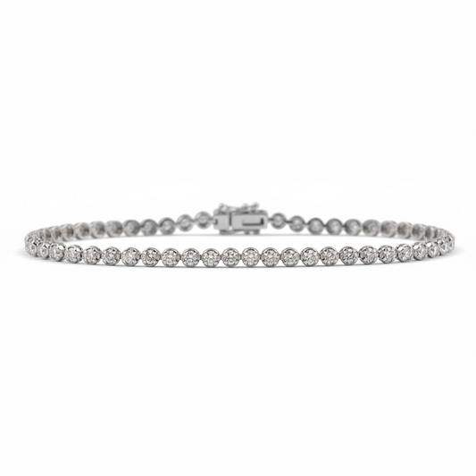 PULSERA TENNIS 1.50 CT DIAMANTES