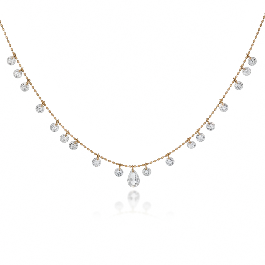 COLLAR DIAMANTES LAB GROWN