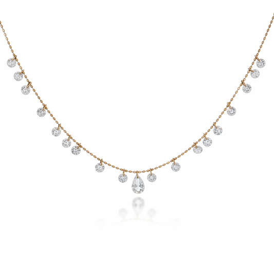 COLLAR DIAMANTES LAB GROWN