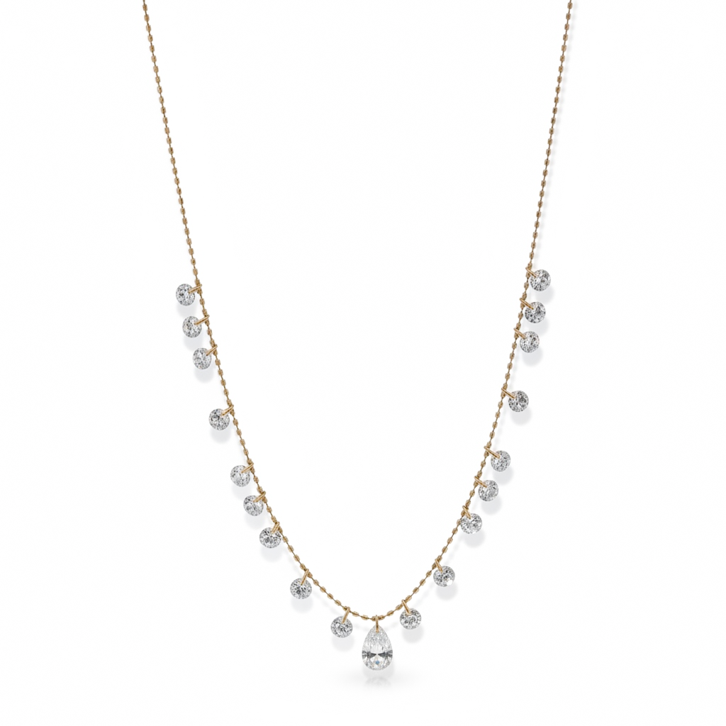 COLLAR DIAMANTES LAB GROWN