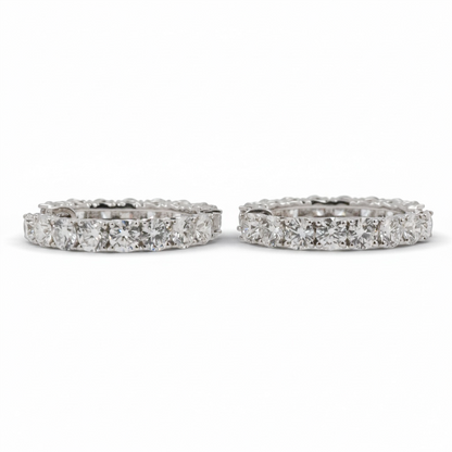 ARRACADAS DIAMANTES LAB GROWN