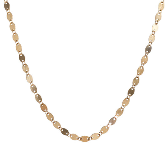 COLLAR - CHOKER OVALES ORO