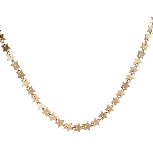 COLLAR - CHOKER ESTRELLAS ORO