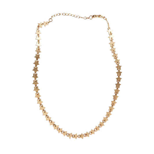 COLLAR - CHOKER ESTRELLAS ORO