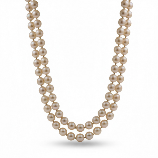 COLLAR LARGO PERLAS