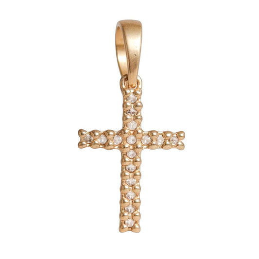 CRUZ ORO AMARILLO DIAMANTES