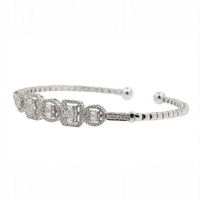 BANGLE MULTISHAPE DIAMANTES