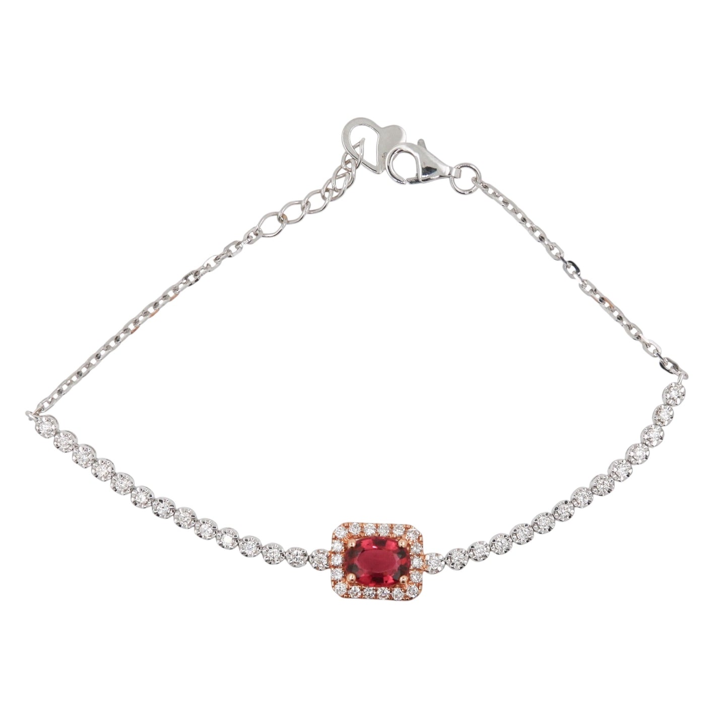 PULSERA TENNIS TURMALINA