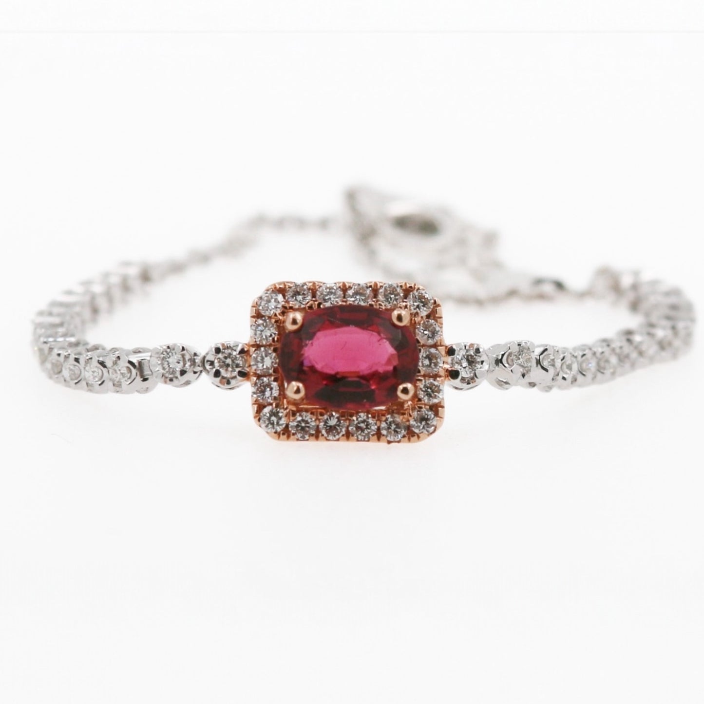 PULSERA TENNIS TURMALINA