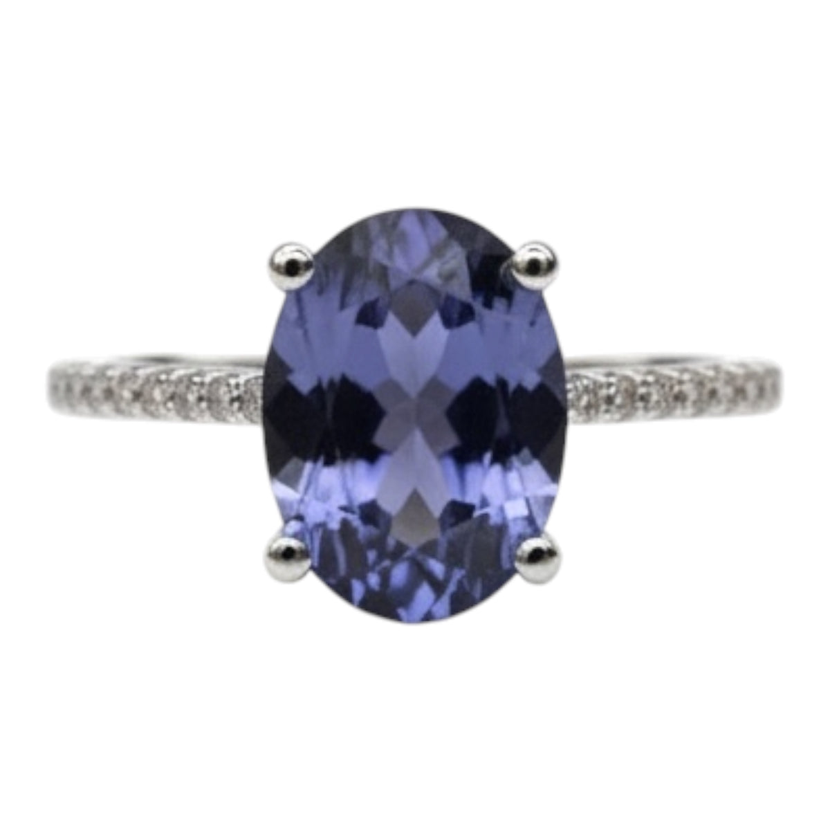 ANILLO IOLITA DIAMANTES