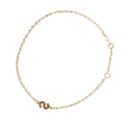 PULSERA INICIAL "S"