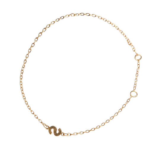 PULSERA INICIAL "S"