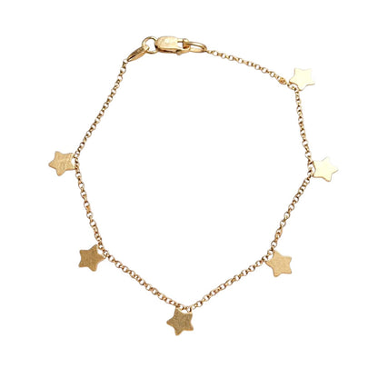 PULSERA ESTRELLAS COLGANTES