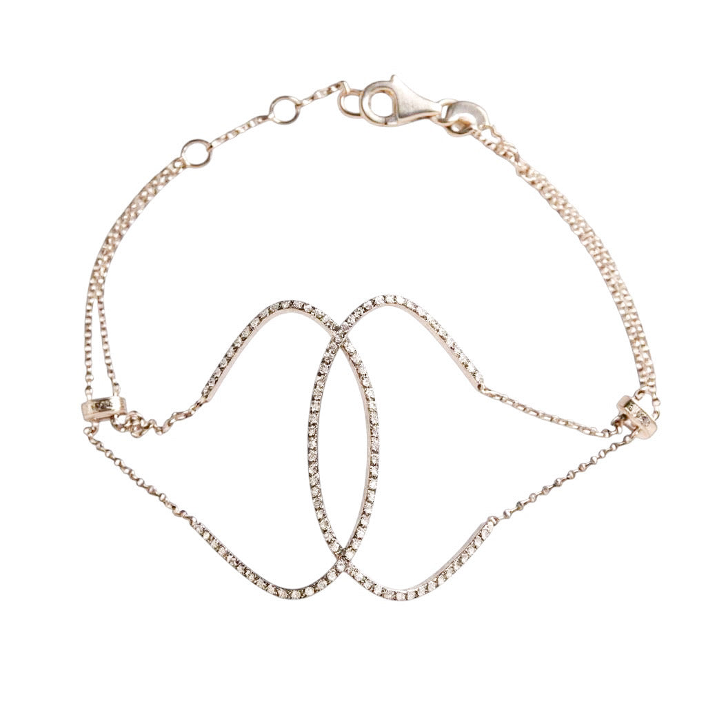 PULSERA CIRCULO ENTRELAZADO