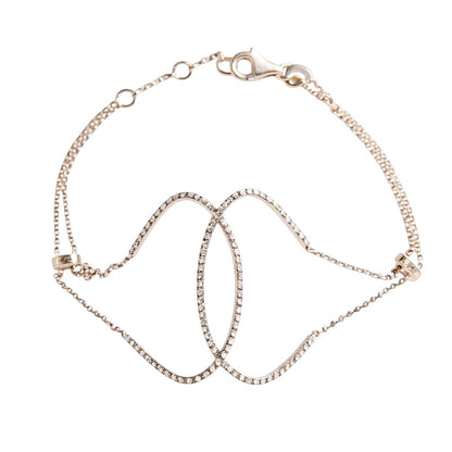 PULSERA CIRCULO ENTRELAZADO