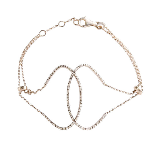 PULSERA CIRCULO ENTRELAZADO