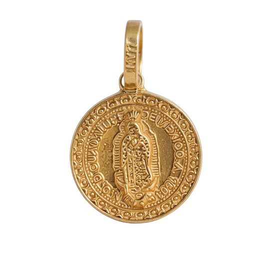 MEDALLA GUADALUPANA ORO