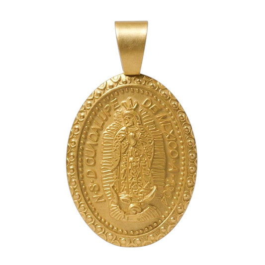 MEDALLA GUADALUPANA ORO