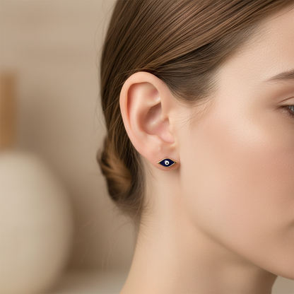 ARETES OJO ESMALTE