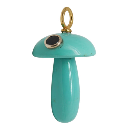 DIJE MUSHROOM TURQUESA