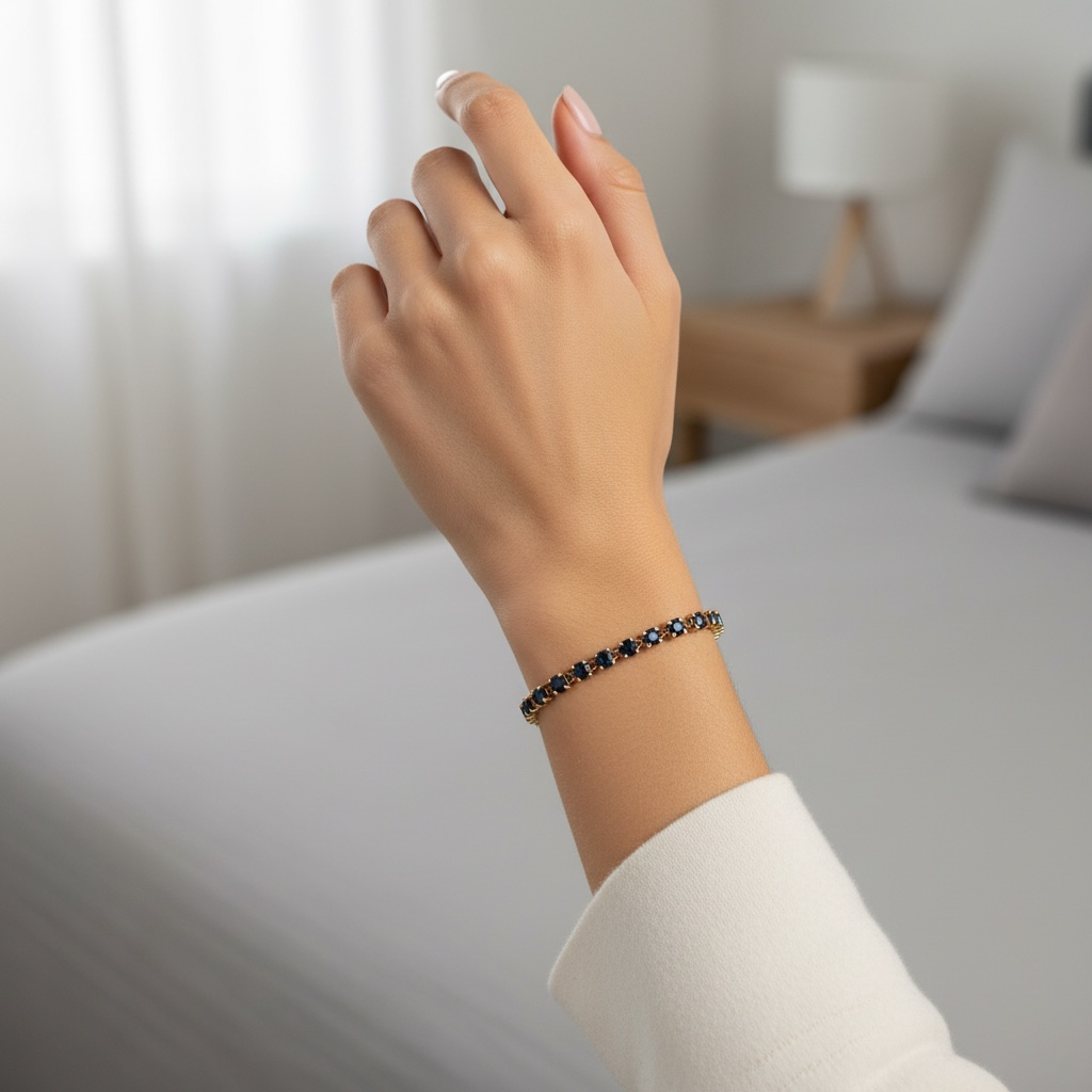 PULSERA TENNIS ZAFIRO