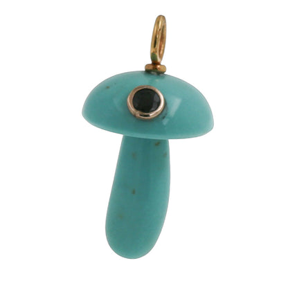 DIJE MUSHROOM TURQUESA