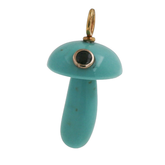 DIJE MUSHROOM TURQUESA