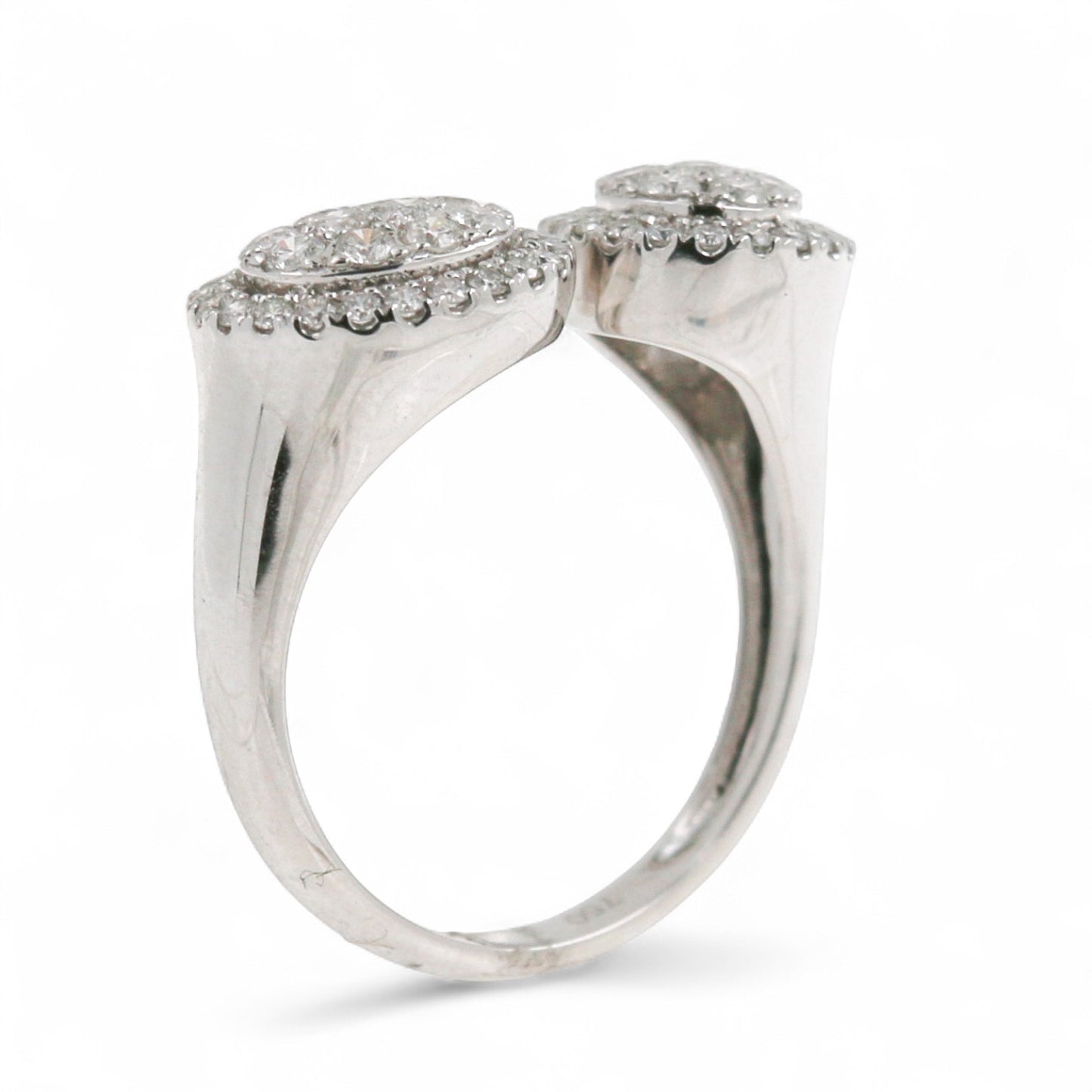 ANILLO DOBLE DIAMANTES