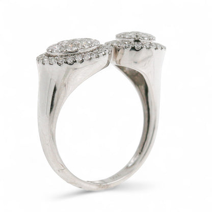ANILLO DOBLE DIAMANTES