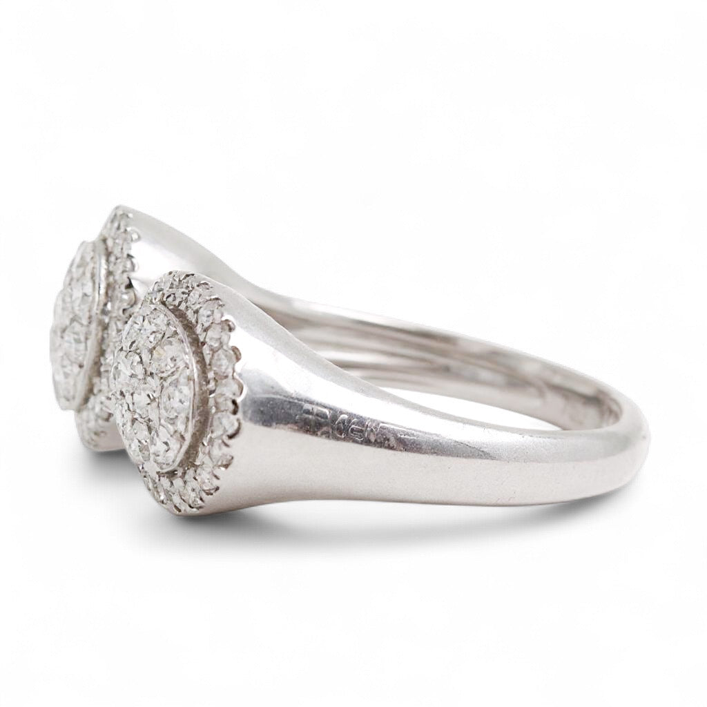 ANILLO DOBLE DIAMANTES