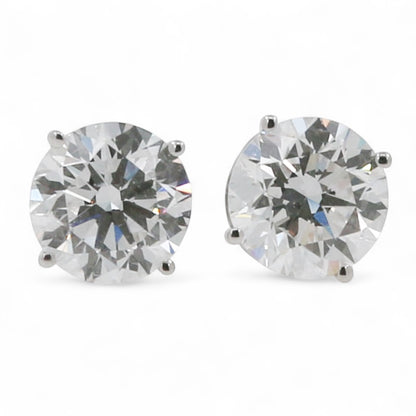 BROQUELES 3.00 CT LAB GROWN