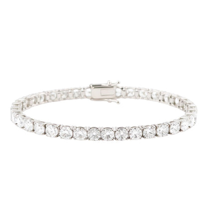 PULSERA TENNIS 10.00 CT BISEL LAB GROWN