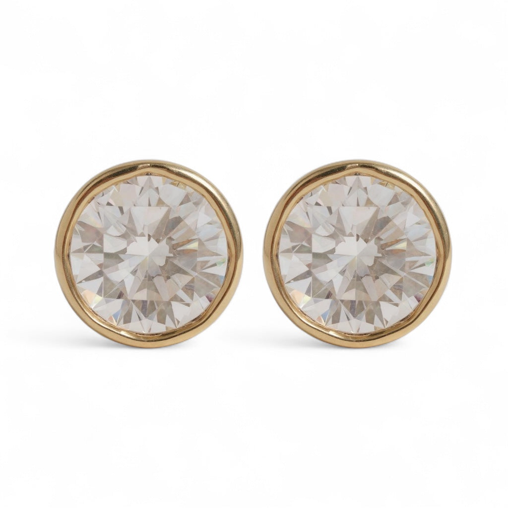 BROQUELES 1.00 CT BISEL LAB GROWN